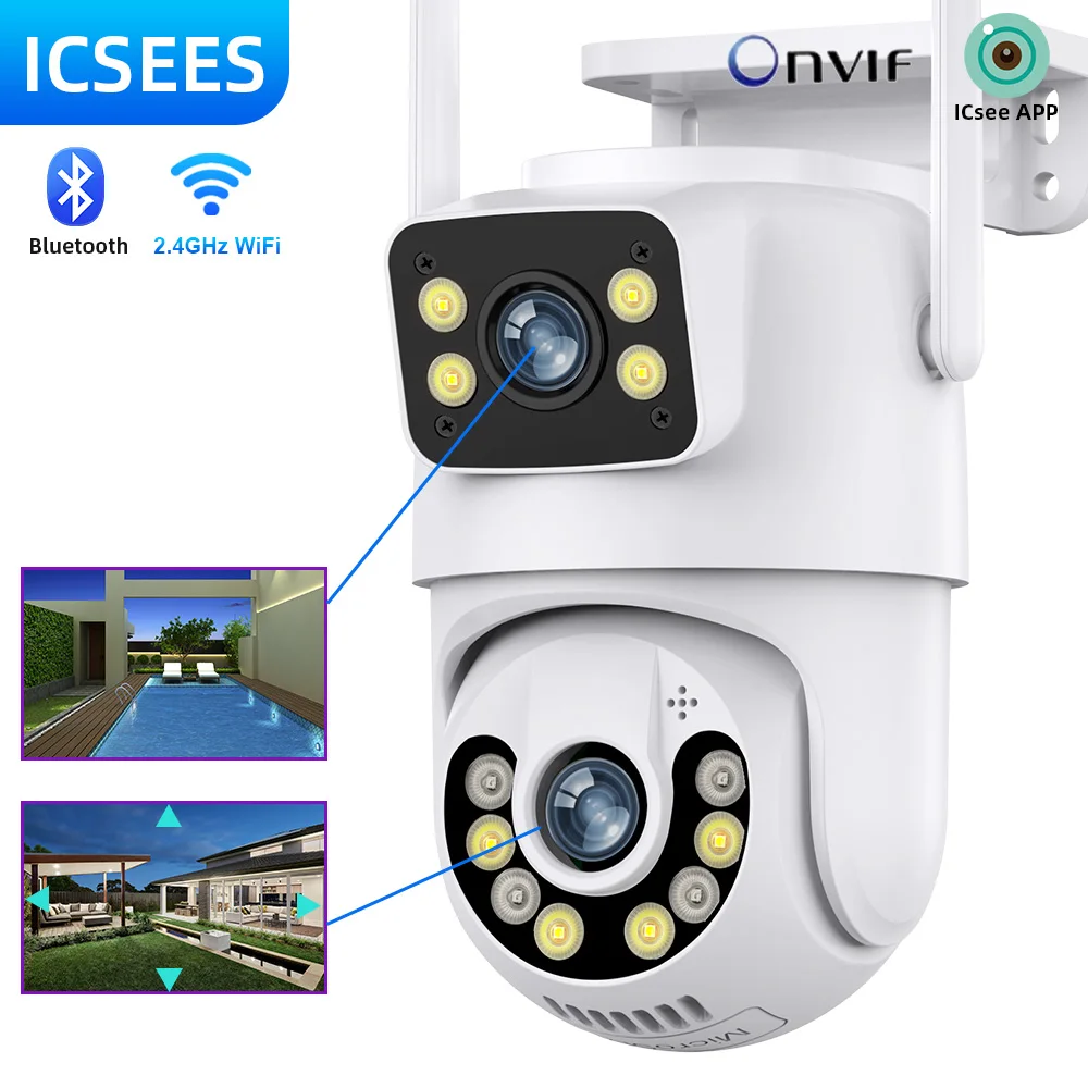 

8MP Wifi Surveillance Cameras Outdoor Waterproof Wireless Security Camera AI Human Detection Dahua CCTV IP Camera Night Vision