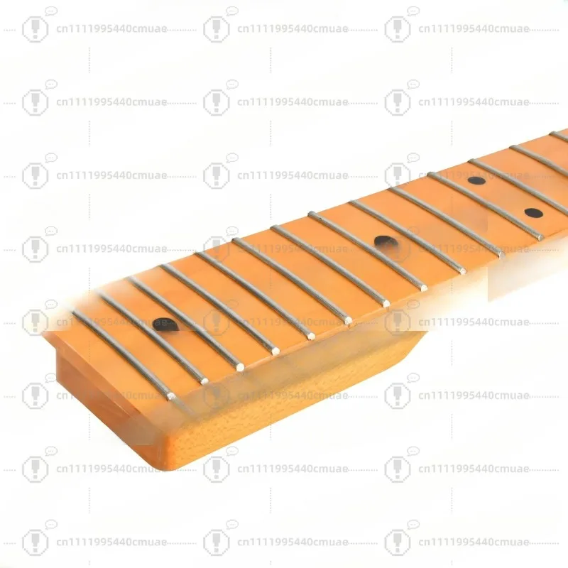 [Bright yellow] 22 fret electric guitar neck, Canadian maple fretboard handle for TL Tele midline