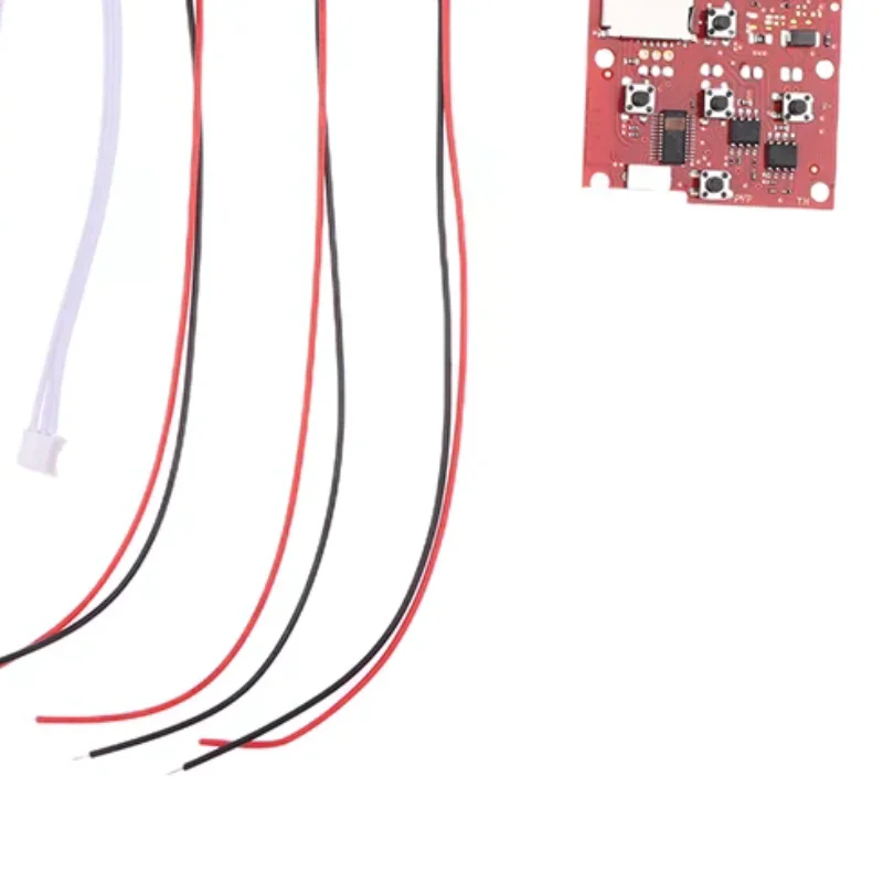 Wireless Electronic Speaker Module PCB With Amplifier Mp3 Decoder FM Radio Audio Circuit Board LED Dual Channel Wireless Module