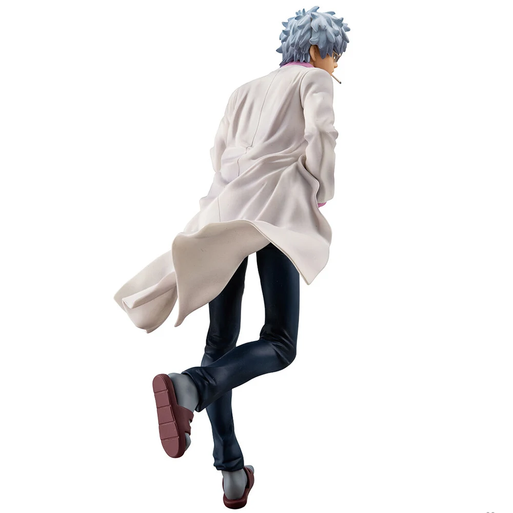 

22CM Sakata Ginpa Teacher Sakata Gintoki Figure Anime Gintama Animation Model Toys Gifts Collection Decoration Ornaments PVC