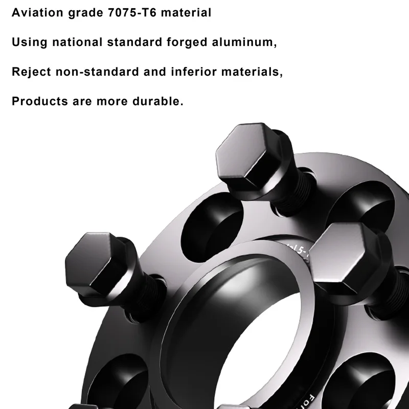 2pcs / 4pcs 5x108 60.1 For Chery Jetour Traveler / Jetour T2 Flange Plate T6-7075 Wheel Spacers Aluminum Hub widened Adapter