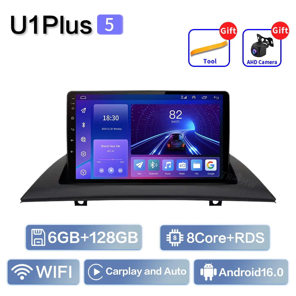 Carplay Voor BMW X3 E83 2004 2005 2006 2007 2008 2009 2010 2011 2012 Autoradio Multimedia Video Player Navi GPS Stereo