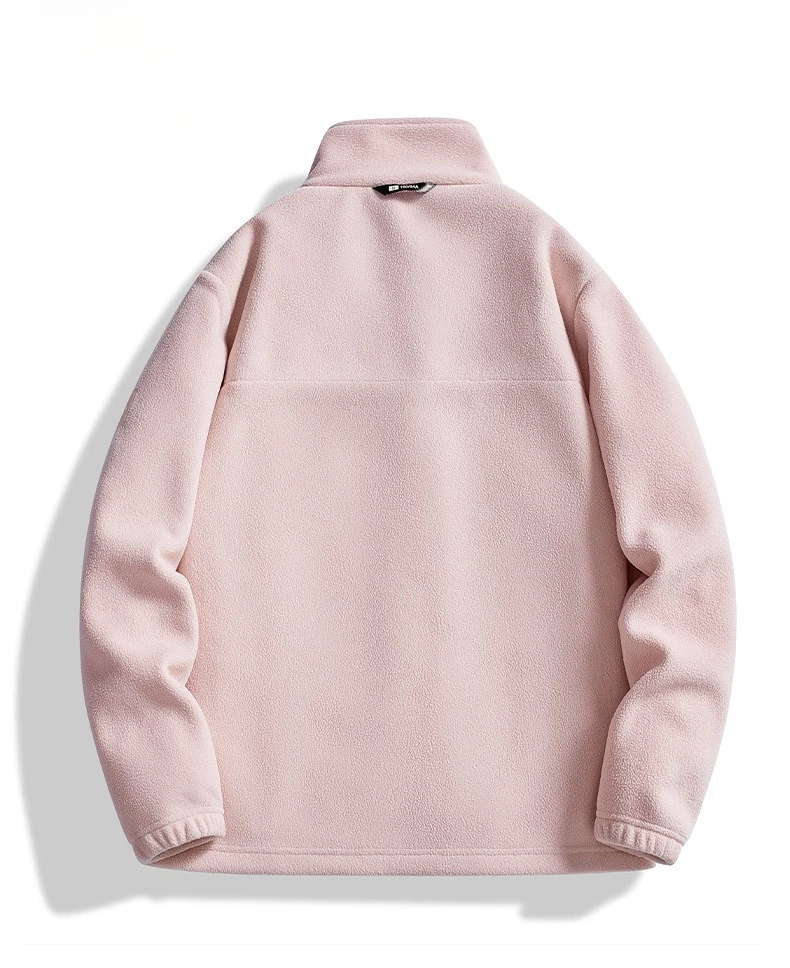 سترات صوفية جديدة للخريف والشتاء لكل من الرجال والنساء، سترات دافئة، سترات واقية غير رسمية، سترات بطانة داخلية من الصوف #2