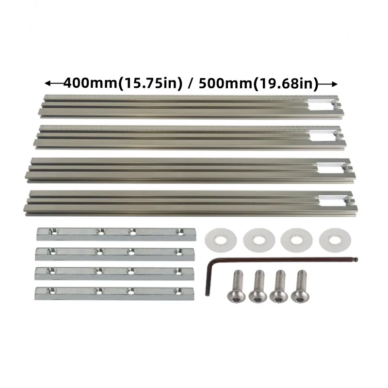 Milling Groove Trimming Machine Engraving Guide Rail Adjustable Backing Auxiliary Guide Rail Bracket DIY Woodworking Tools