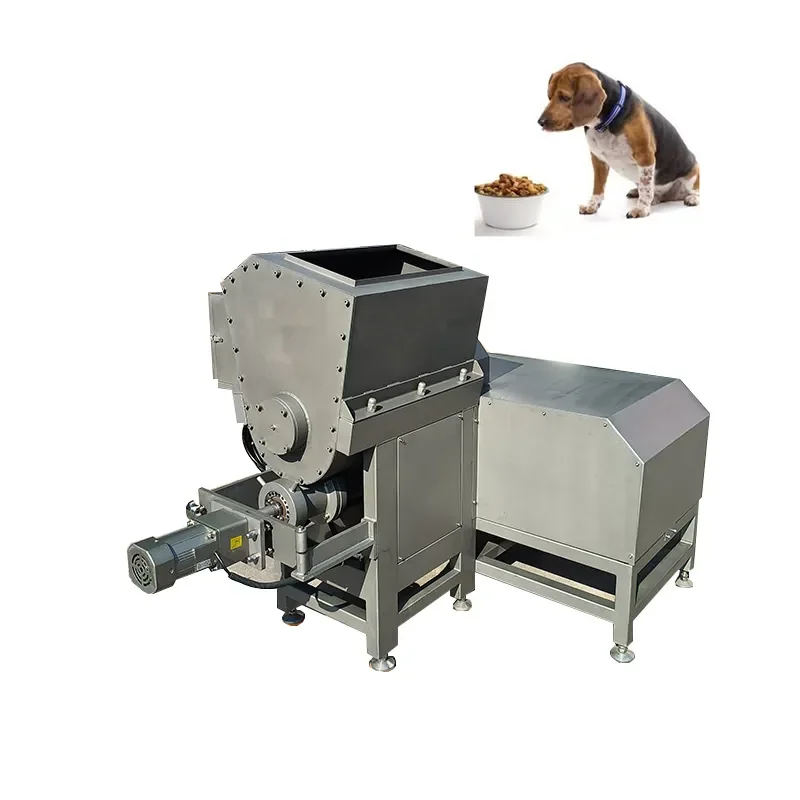 스테인리스 스틸 동결 건조 고양이 및 개 사료 가공 장비 애완동물 사료 제조기 애완동물 사료 압출기