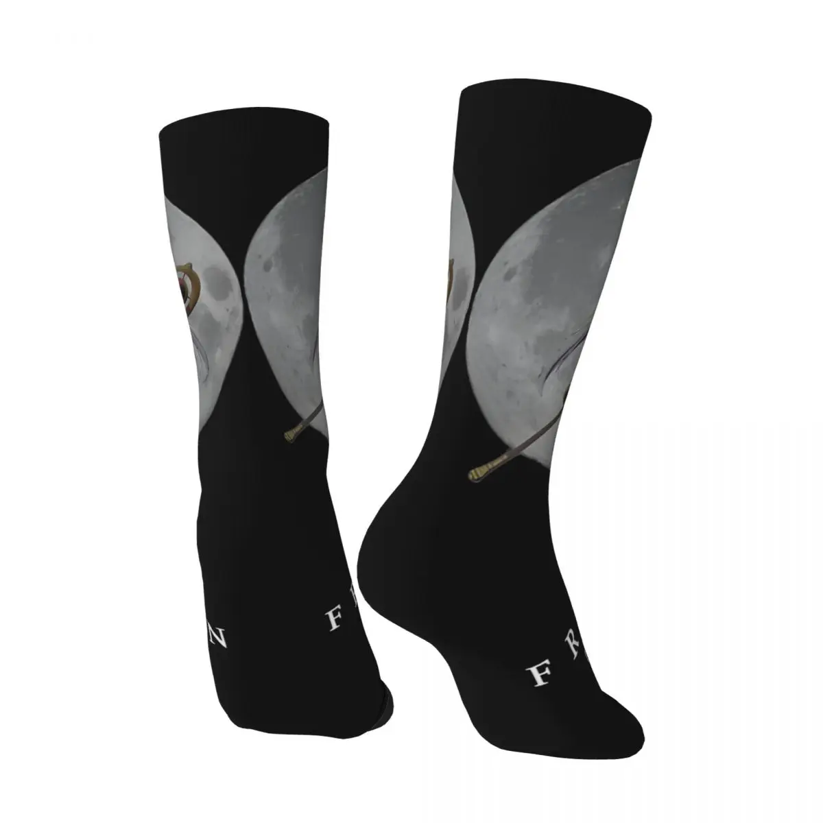 Vintage FRIEREN-The Slayer Men's compression Socks Unisex Frieren Beyond Journey's end Harajuku Seamless Crew Sock