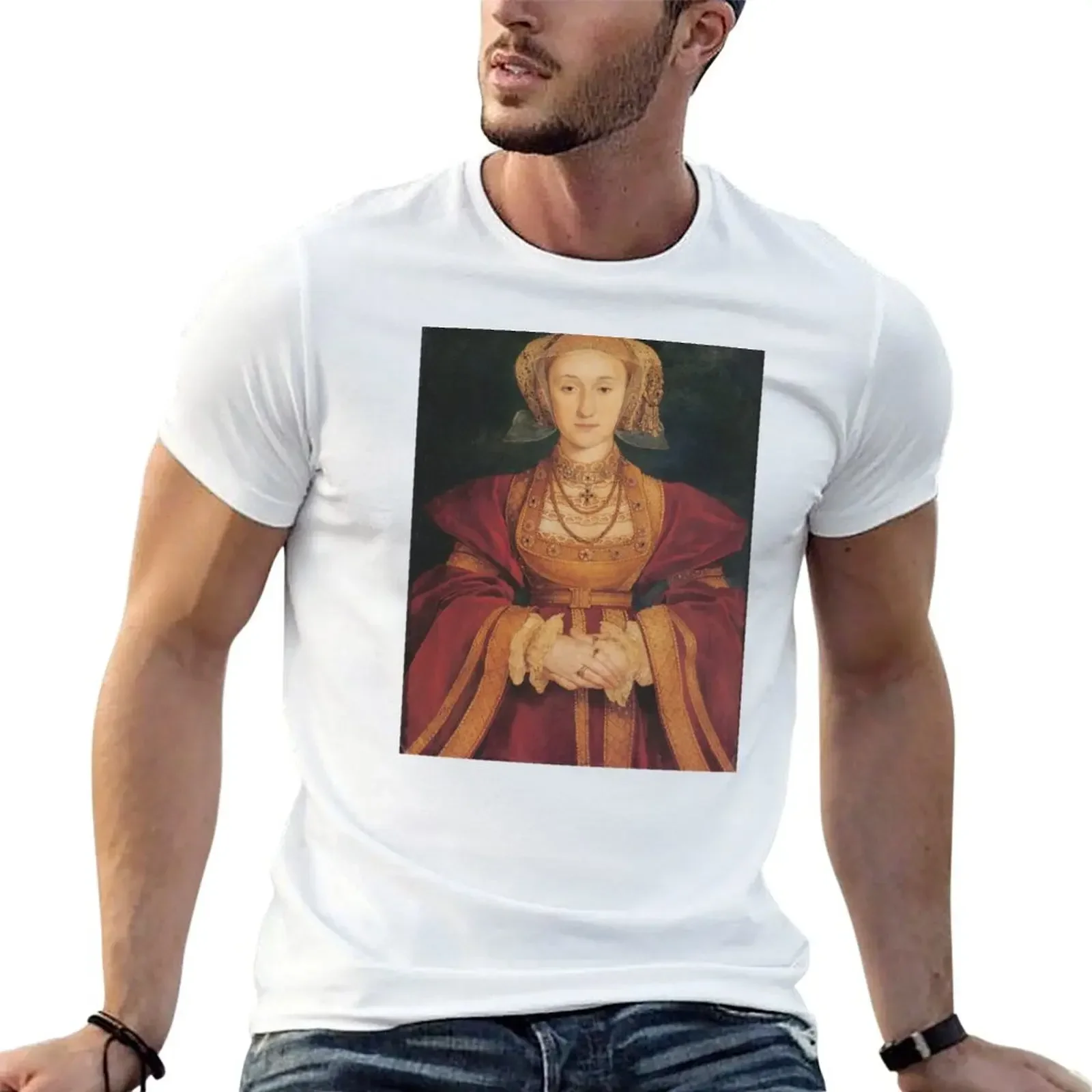 Anne of Cleves T-Shirt summer clothes anime t shirts customs mens graphic t-shirts hip hop