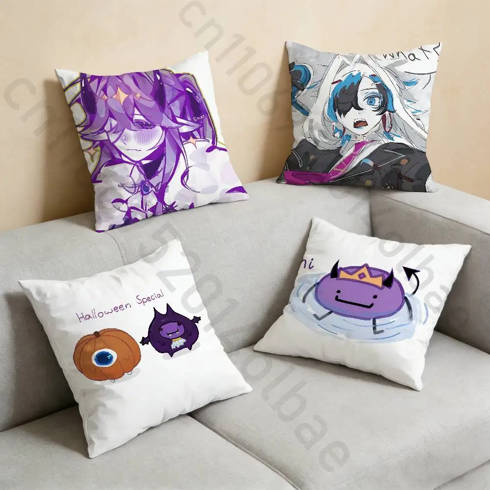 

Wemmbu Eggchan Tax Duo Pillow Case Sofa Living Room Bedroom Headboard Backrest Cushion Square Cushion Nap Time