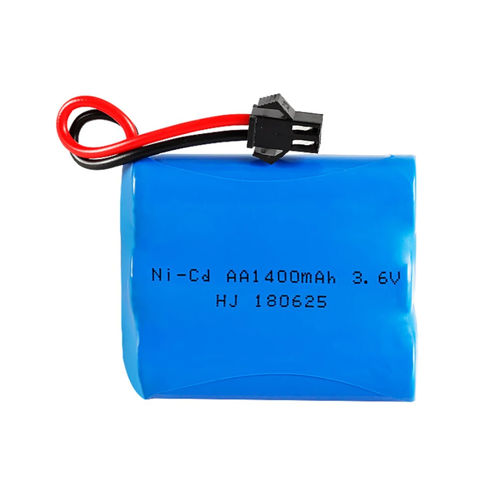 3.6v 1400mah NiCD Battery For Rc toy Car Tanks Trains Robot Boat Gun Ni-CD AA 3.6v Rechargeable Battery 1Pcs