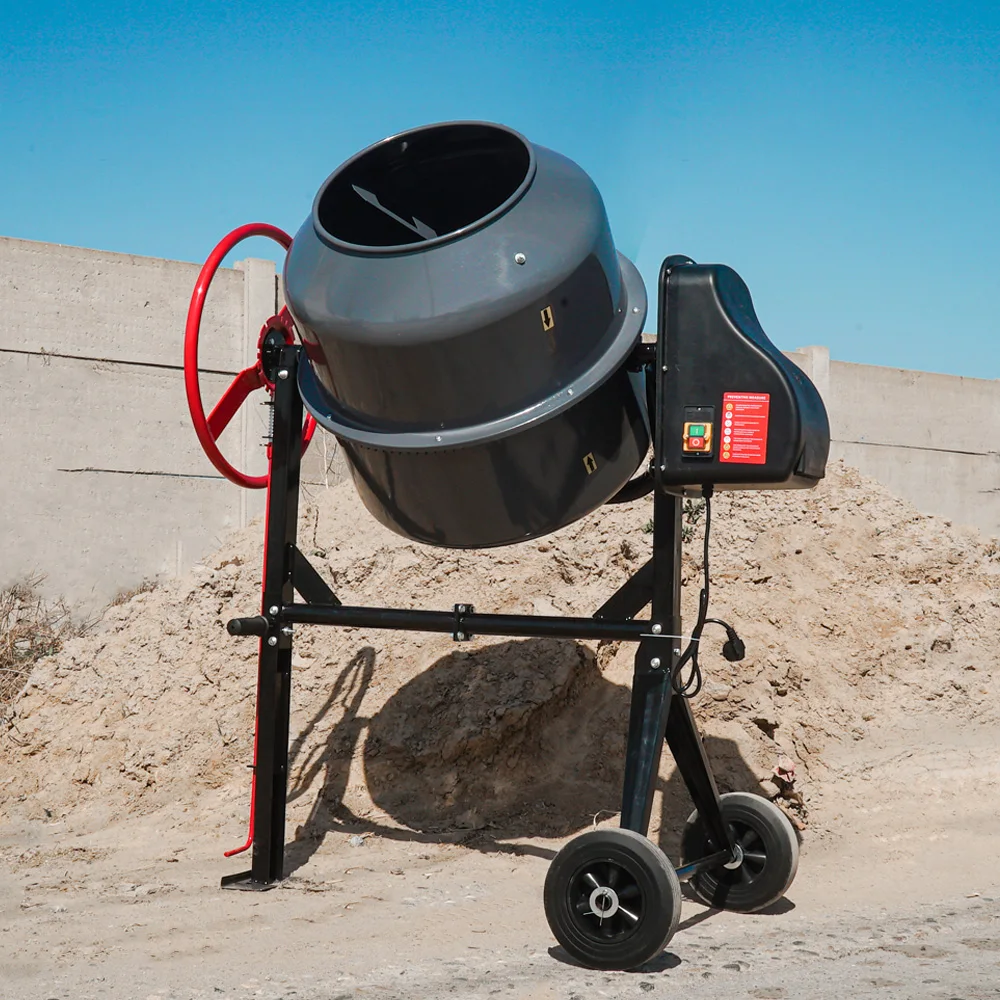 70L 120L 140L 160L 180L 200L 220L 240L Mini Electric Mobile Concrete Mixer