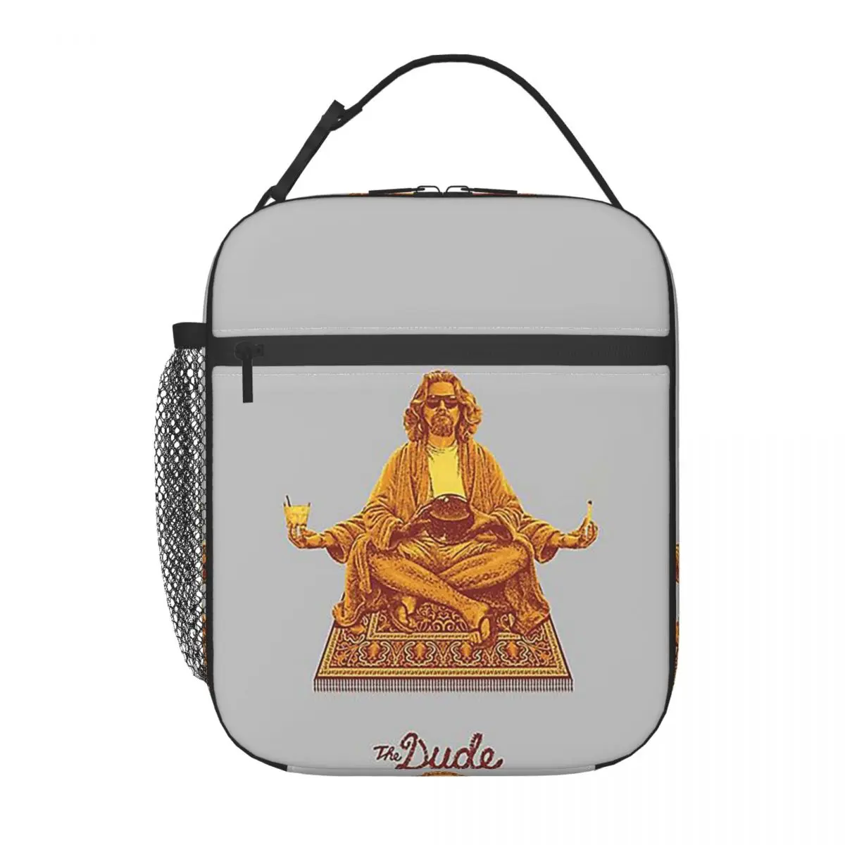 

Изолированная сумка для обеда The Dude Budha The Big Lebowski для женщин и детей, портативные контейнеры для еды, термосумка для обеда
