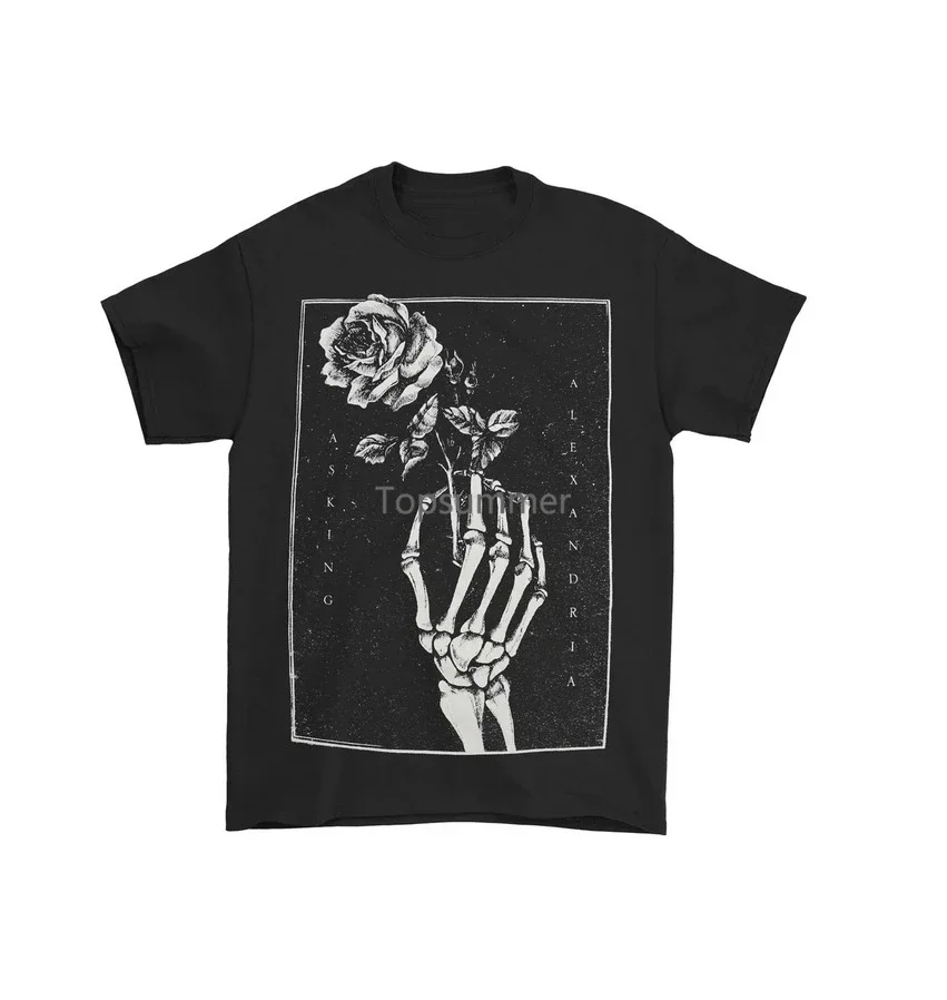 Asking Alexandria Skeleton Rose t-shirt