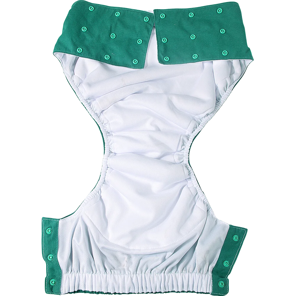Reusable Adult Diaper Cotton Washable Adult Elderly Cloth Diapers Pocket Nappies Anti-Leakage Diaper Pants For Men & Women