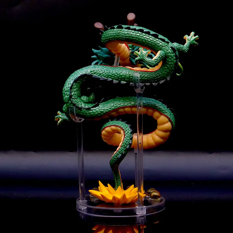 18CM Dragon Ball Z Shenron Anime Figure Figurine Shenlong Toys Desktop Decor Gift Handmade Model Children Fans Charm Statue Doll