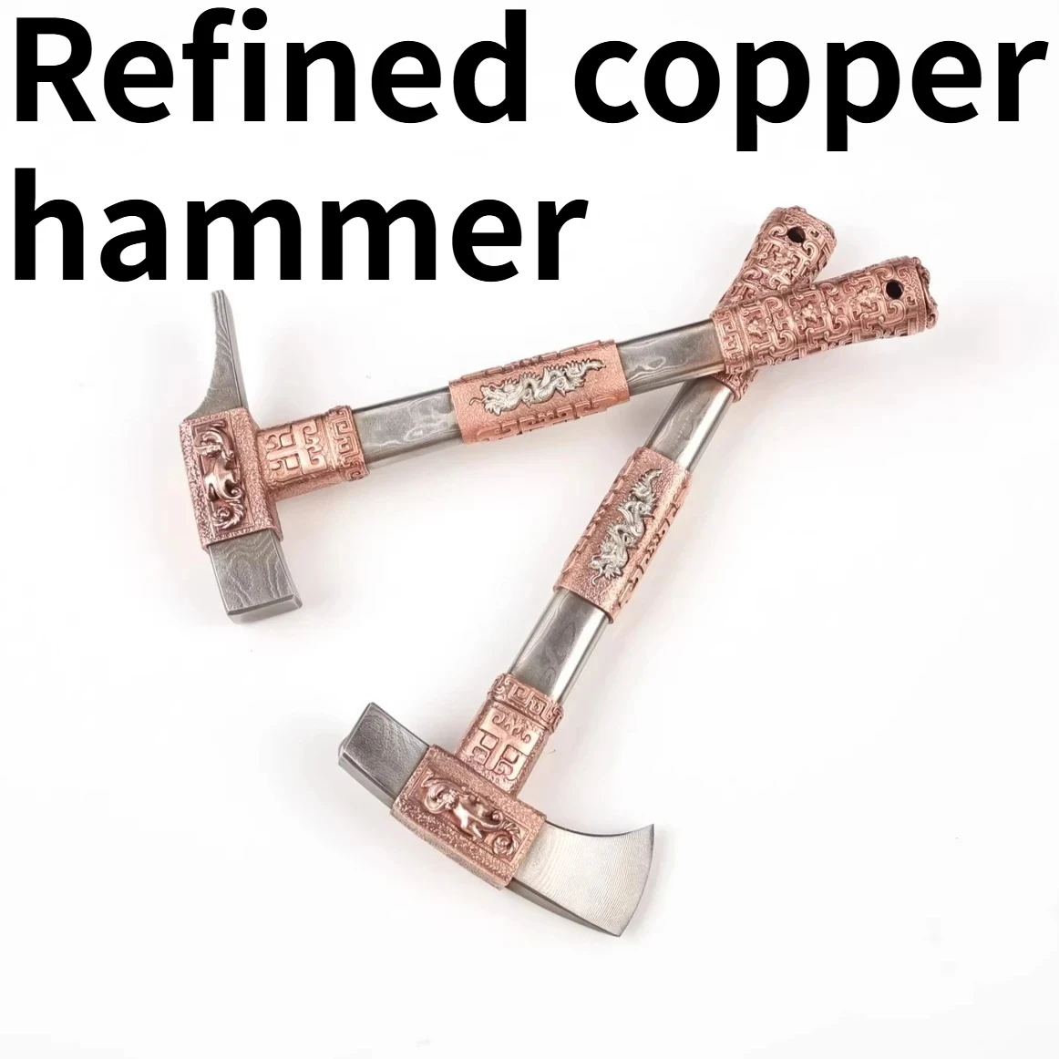 

НОВЫЙ Тактический топор для кемпинга на открытом воздухе из высококачественной пурпурной меди, удобный и портативный, инструмент для выживания в экстренных ситуациях (EDC)