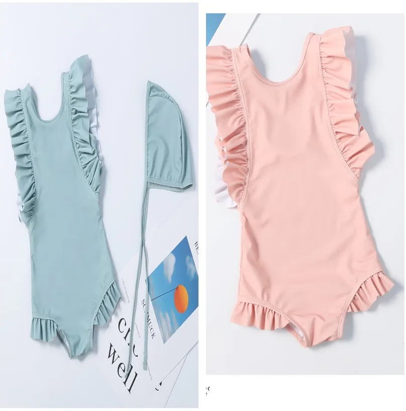 2-7years Girls  Kids Swimsuit One Pieces Swimwear Bathing Suit Girl Bikinis Summer Sea Swimming Suit maillot de bain
