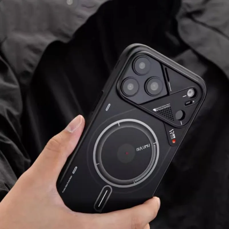 Магнитный чехол AULUMU A17 для iPhone 17 Pro/Pro Max с теплоотводом из алюминиевого сплава и защитной рамкой для объектива