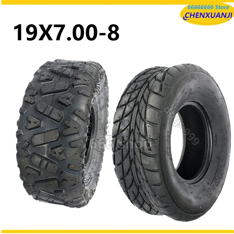 ATV tire 19/7-8 19X7.00-8 19X700-8 19X7-8 fit for four wheel vehcile motorcycle 50cc 70cc 110cc 125cc Small ATV 8'' Wheels tyre