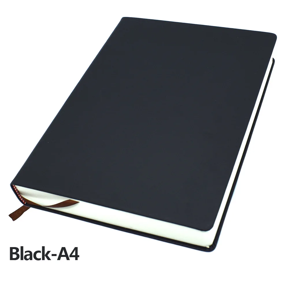 Imagem -06 - Leather Super Grosso Notebooks Papelaria Soft Cover Agenda Planner Sketchbook e Jornal 330 Folhas Páginas em Branco A4a5a6 pu