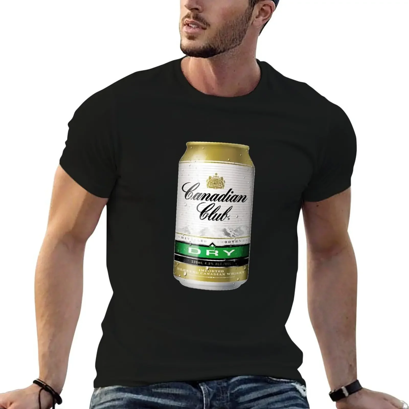 

canadian club dry T-Shirt sublime sweat anime shirts men
