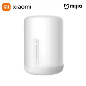 Original Xiaomi Mijia Bedside Lamp 2 WiFi Connection Touch Panel APP Control Works with Apple HomeKit Siri MJCTDO2YL AliExpress