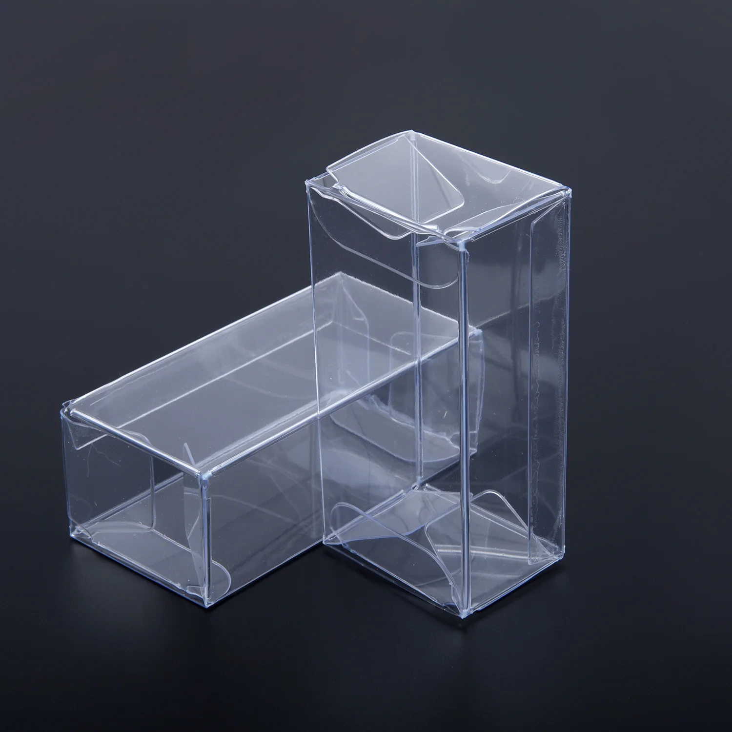 5/10/15/25pcs1/64 Model Car Plastic Display Box Transparent Protective PVC Box For Matchbox Toy Car Display Protection Box