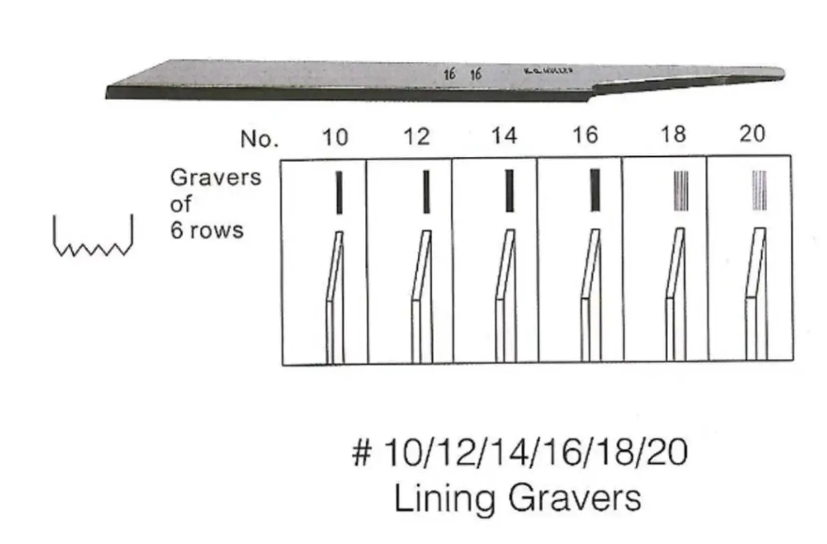 Carving Set Lining Gravers Wire Hooking Graver Jewelry Engraving Knife Great for Intricate Carving Work