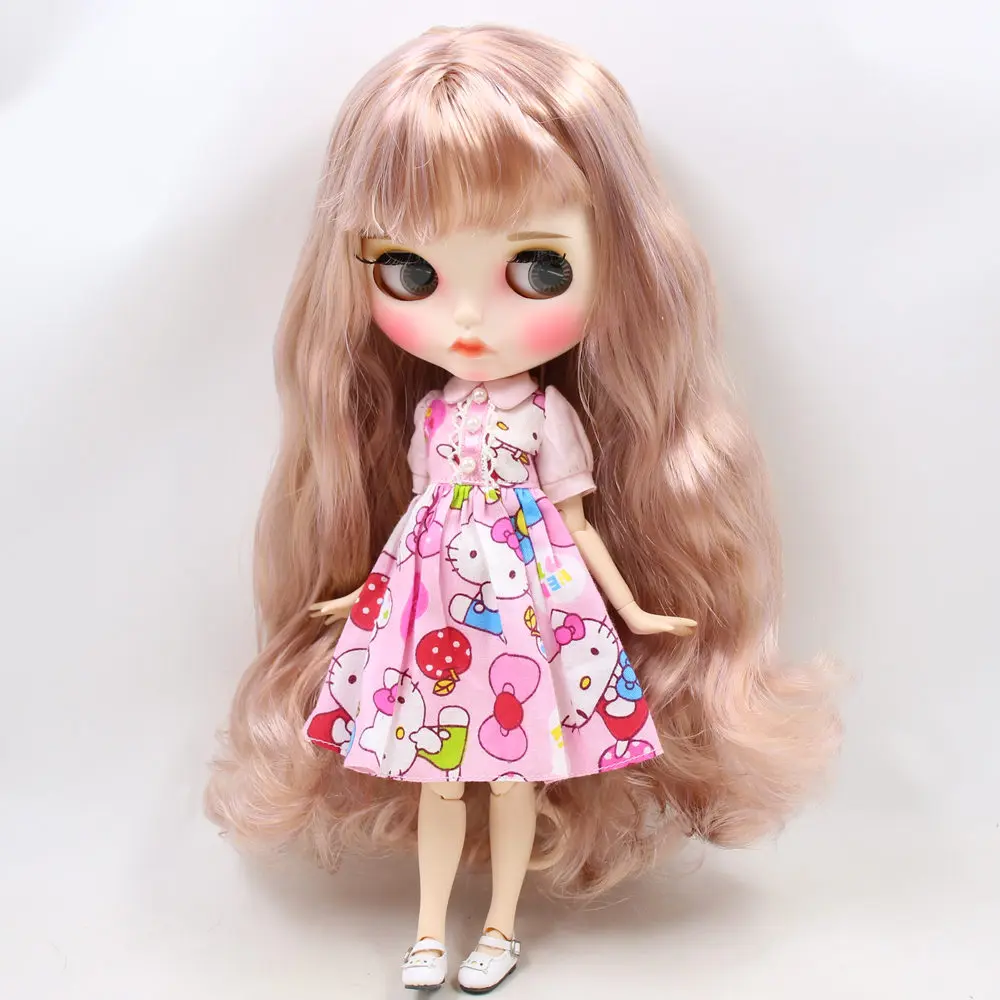 ICY DBS Blyth دمية No.2 الأبيض والأسود الجلد المشترك الجسم 1/6 BJD خاص سيارة لعبة أطفال زهيدة هدية