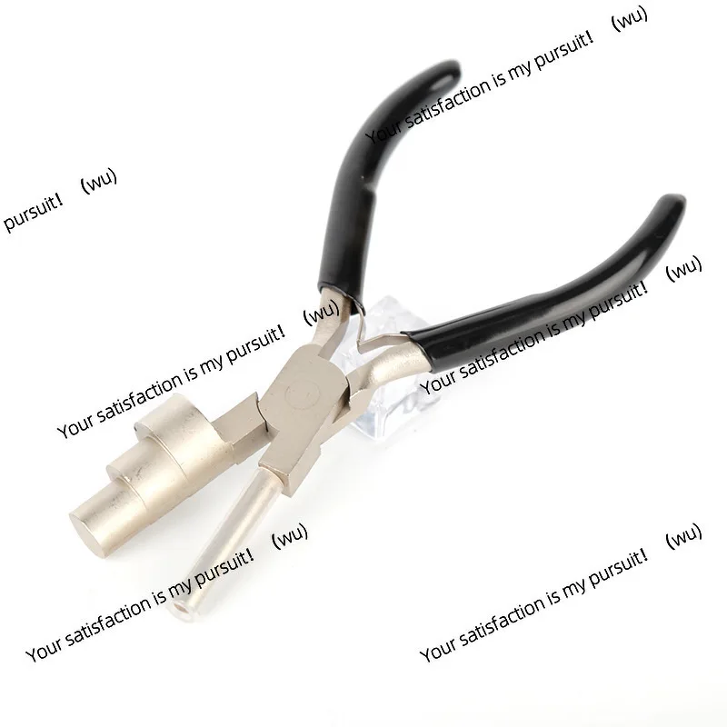 DIY pliers 6 inch large three-section flat mouth round mouth pliers carbon steel jewelry pliers jewelry hand-wound styling
