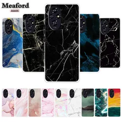 Transparent Clear Soft Case for Huawei Honor 200 Silicone TPU Phone Back Cover for Honor 200 pro Lite Shield Marble Print Coque