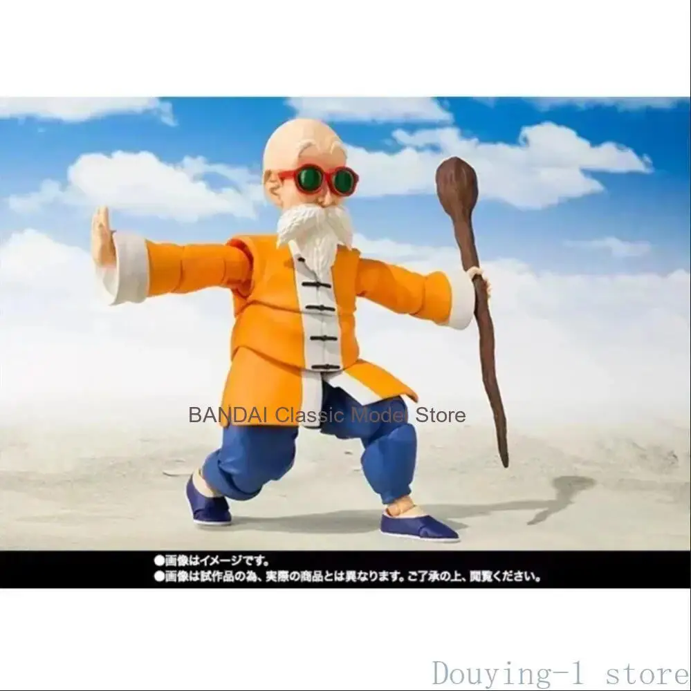 In Stock BANDAI 100% SHF Dragon Ball Kame Sennin Anime Action Collection Figures Model Toys Figura PVC Gift Action Figure Toy