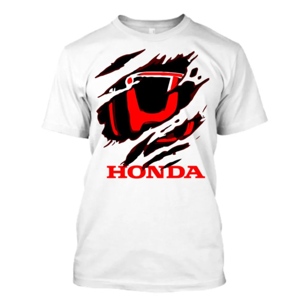 

Новая модная футболка Honda 2026 для мужчин и женщин, высококачественная летняя футболка Honda для мотоциклетных гонок, универсальная для бездорожья, весенний гоночный топ