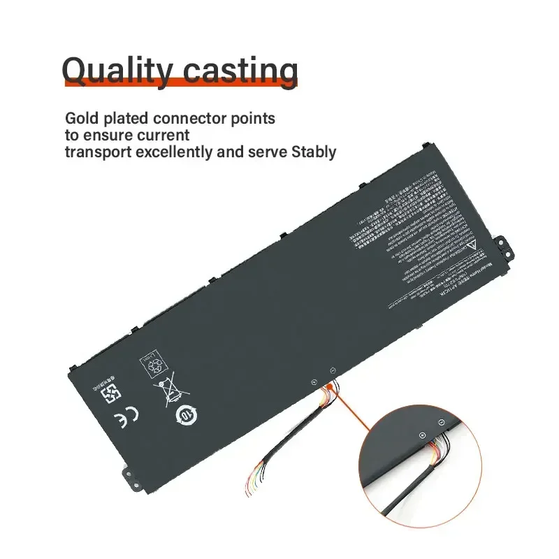 

New AP18C8K AP18C4K Laptop Battery For Acer Aspire 5 A515-43-R057 R4MG R6F6 R6WW A515-44 R7NU R5UZ KT00304012