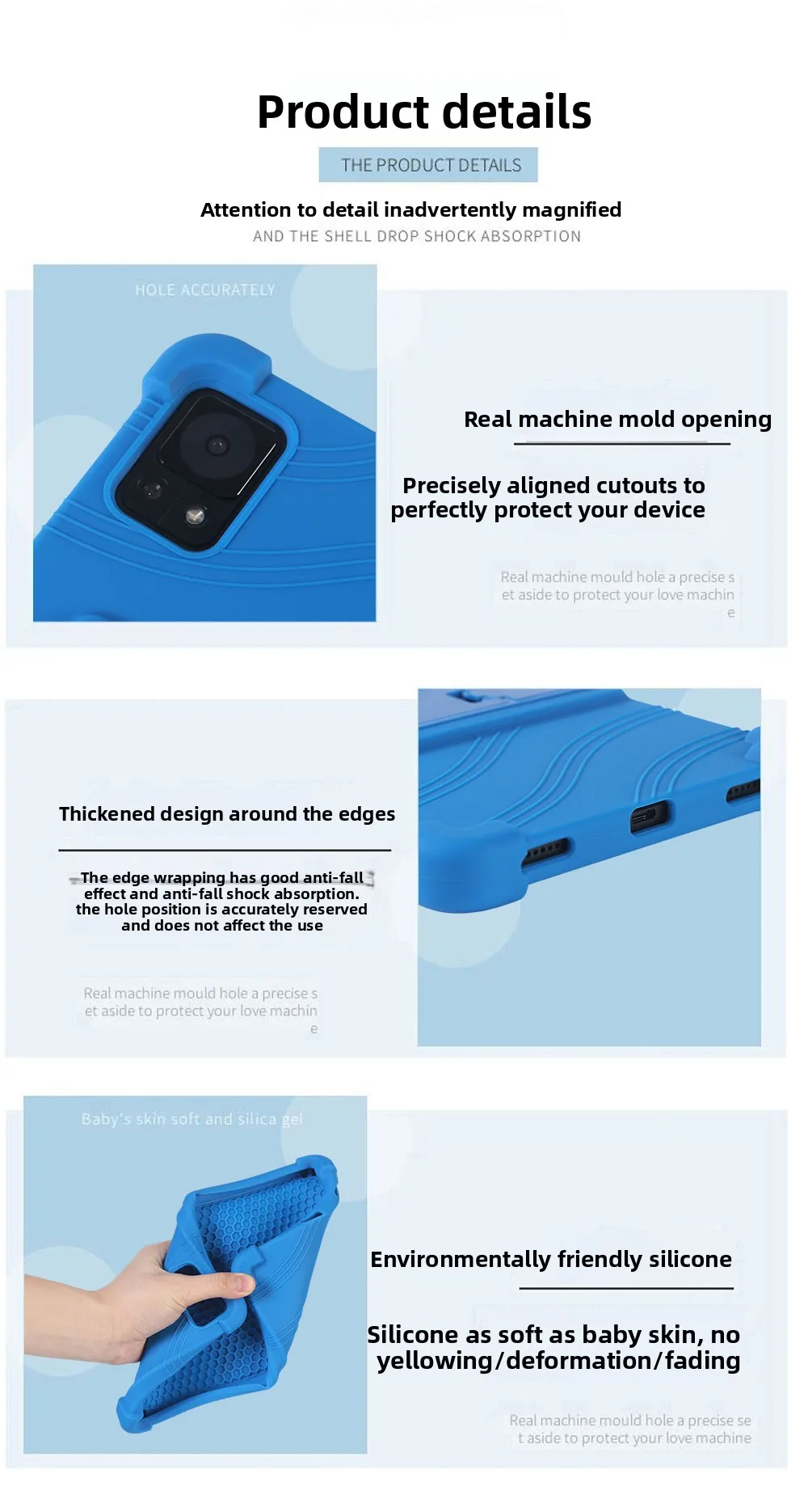 Stoßfeste TPU-Hülle für DOOGEE T20 Mini 8.4, Vollständiger Schutz mit Ständer, Mehrere Farben – Detail 6