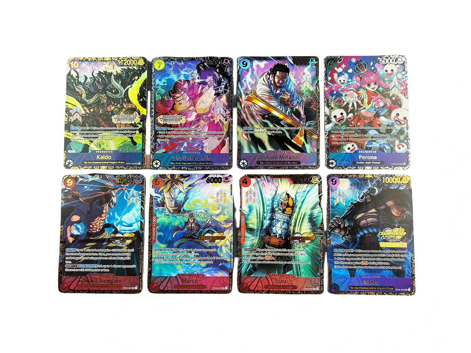 Anime One Piece OPCG Prize Card bronzing Japanese English Replica