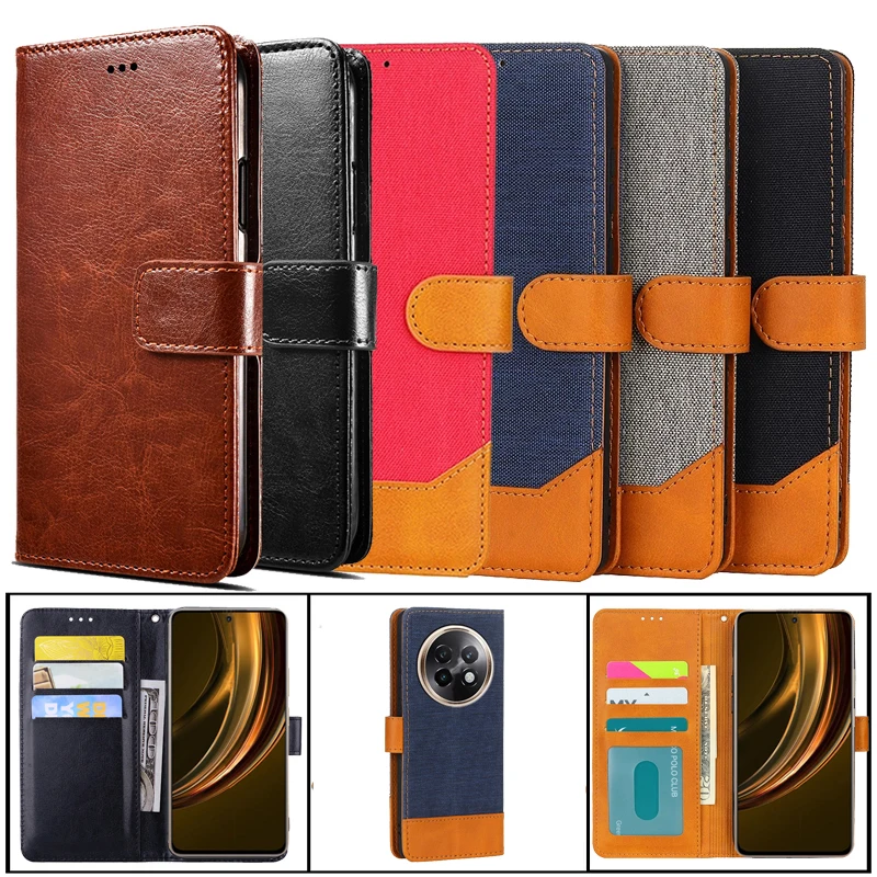 Phone Case For Realme P1 Speed 5G Leather Cover For Funda Realme 13+ 5G RMX5000 Wallet Etui For Capa Realme 13 Pro RMX5002 чехол