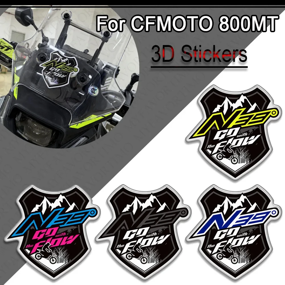 

For CFMOTO 800MT 800 MT 2022 2023 2024 2025 Motorcycle 3D Epoxy Tank Pad Side Grips Gas Fuel Oil Protector Stickers Decal