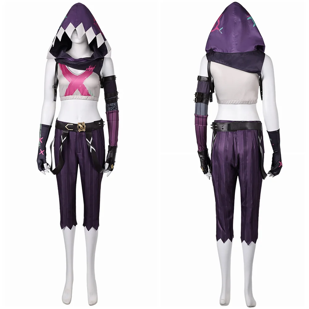 Arcane - LoL Jinx Cosplay Costume Outfits Halloween Carnival Suit Swimsuit