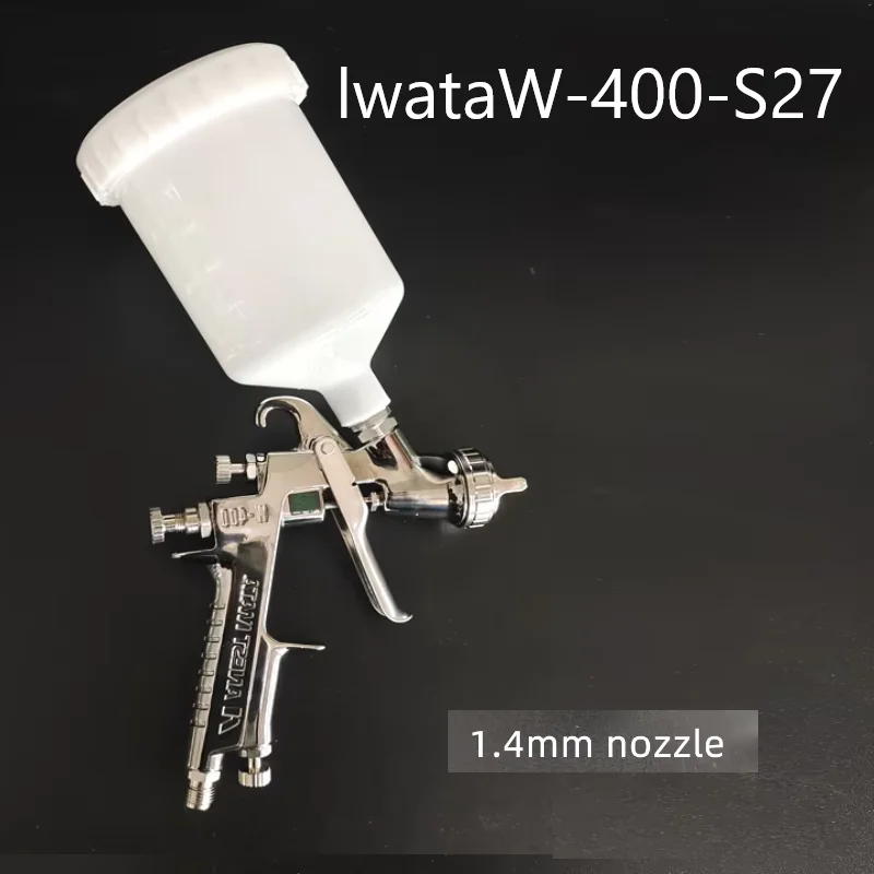 Японский пистолет-распылитель автомобиля ANEST IWATA W400-S27 с насадкой 1,4 для профессиональной отделки автомобилей