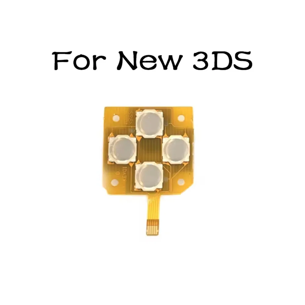 For New 3DS XL LL Controller Conductive Film Button Circuit PCB Board D-Pad Metal Dome Snap Direction Cross Button Keyboard