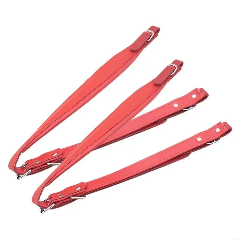 

XXFC Accordion Straps, Soft PU Leather Accordion Shoulder Harness Strap with Adjustable Buckles for 16-120 Bass Accordions