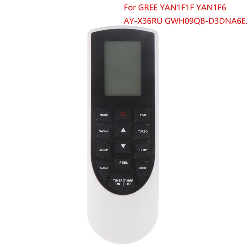 YAN1F1 For GREE Universal Air Conditioner Remote Control YAN1F1F YAN1F6 AY-X36RU