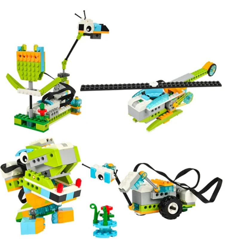 Neue bausteine wedo 2,0 robotik bau motoren sensoren set kompatible kratzer 3,0 pädagogische elektrik dampf diy spielzeug