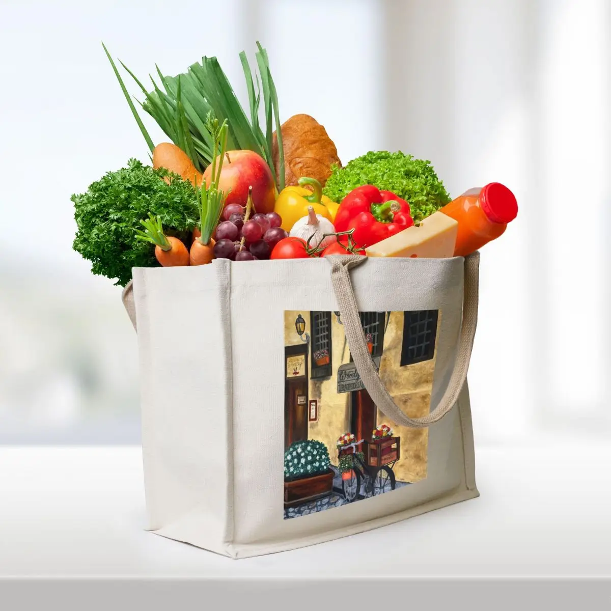 Woosley's Trattoria Tote Bag canvas tote Shopper handbag Beach bag tote bag university