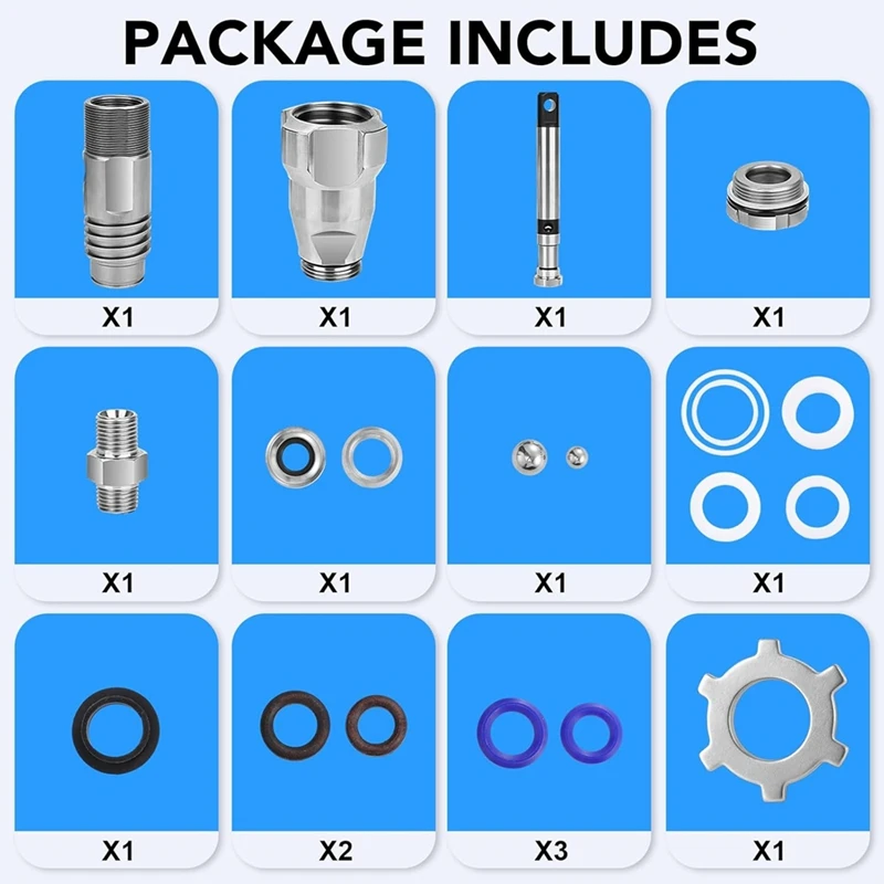 246428 مضخة رش طلاء بدون هواء متوافقة مع 390 395 490 495 595، مضخة قابلة للاستبدال متوافقة مع ملحقات الإصلاح-A23R #4