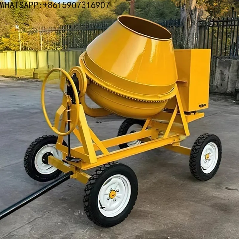 

Best quality 350l 500l series electric concrete mixer automatic self-loading cement mixer