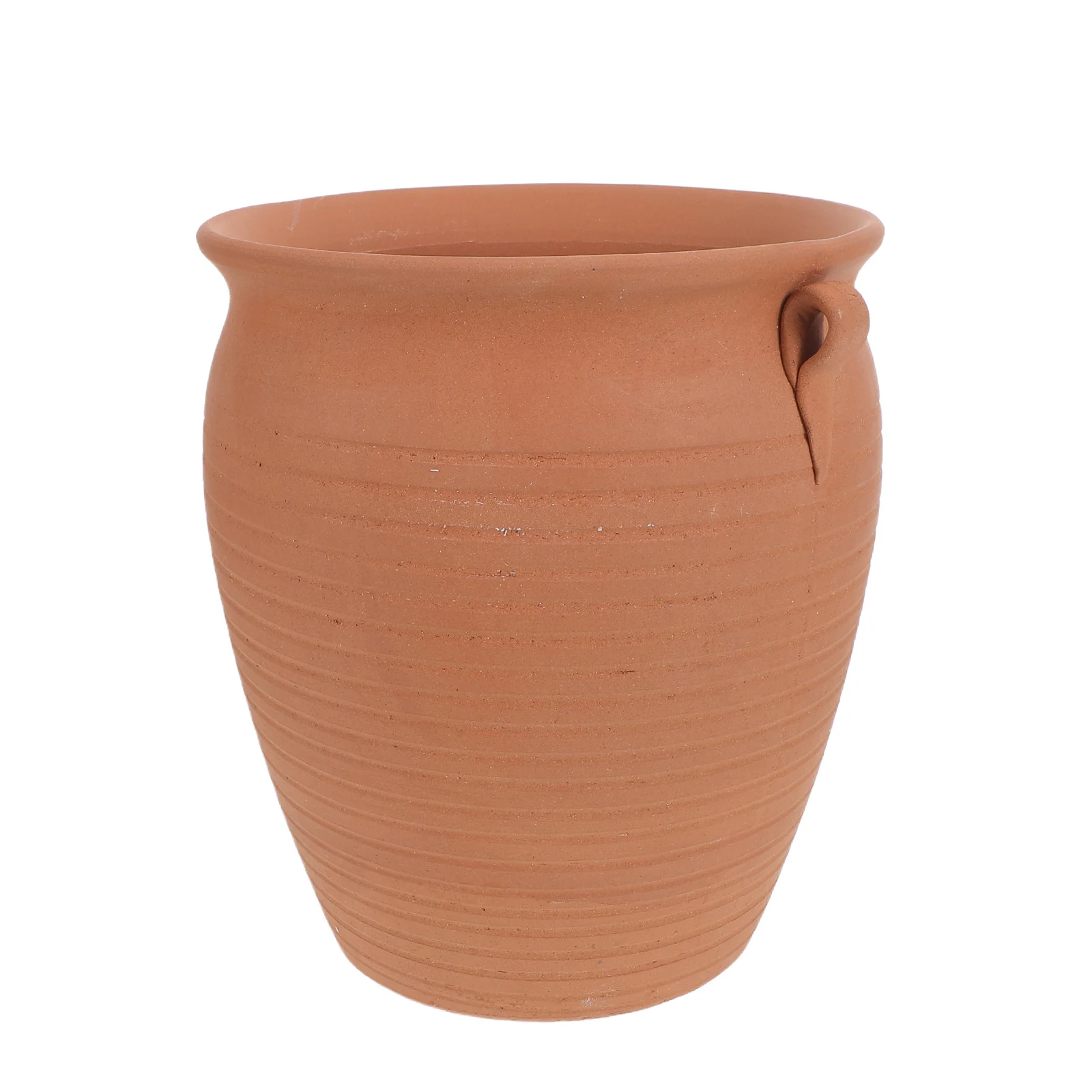 

Clay Garlic Storage Pot Keeper Countertop Potatoes Holder Kitchen Container Farmhouse