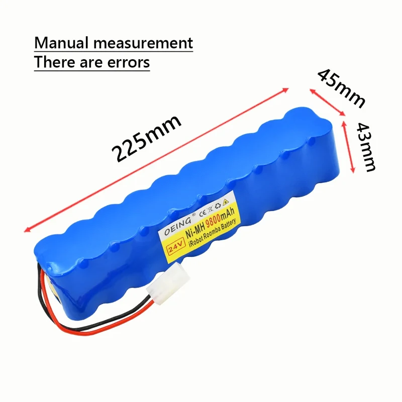 For Rowenta 24V SC NiMH Battery Pack CD Vacuum Cleaner Suitable Basin Air Force Supreme RH8770 RH8771WS RH877501 RH8779 RH877901