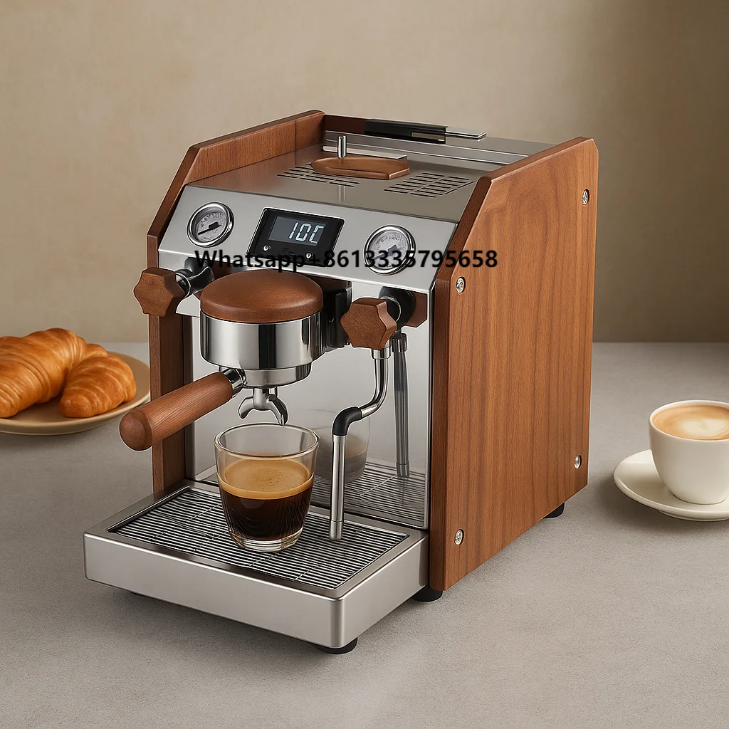 

Portable Espresso Machine with Built-in Water Tank | Ideal for Small Cafés & Home Baristas