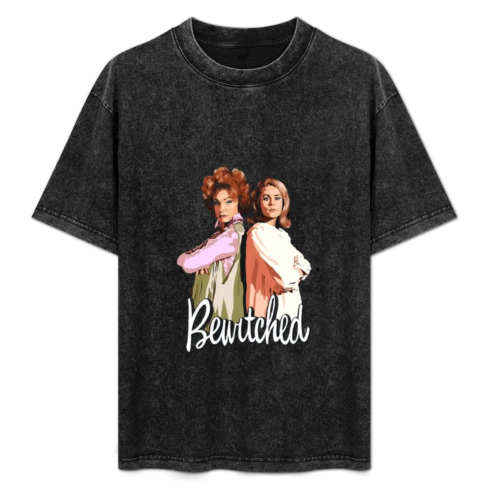 

Bewitched. Samantha Darrin and Endora. T-Shirt man t shirt summer t shirts for man slim fit T-Shirt